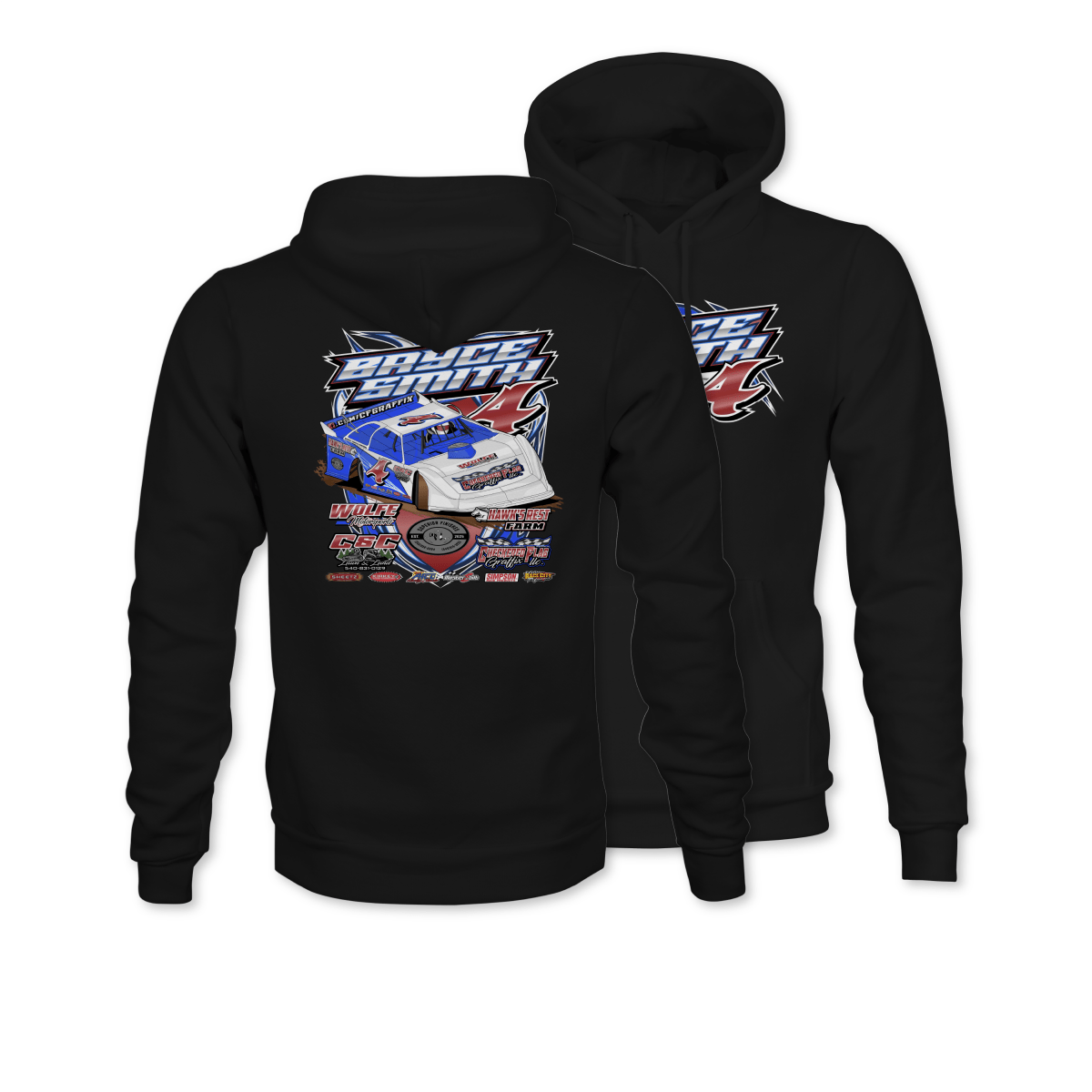 Bryce Smith Black 2025 Action Hoodie