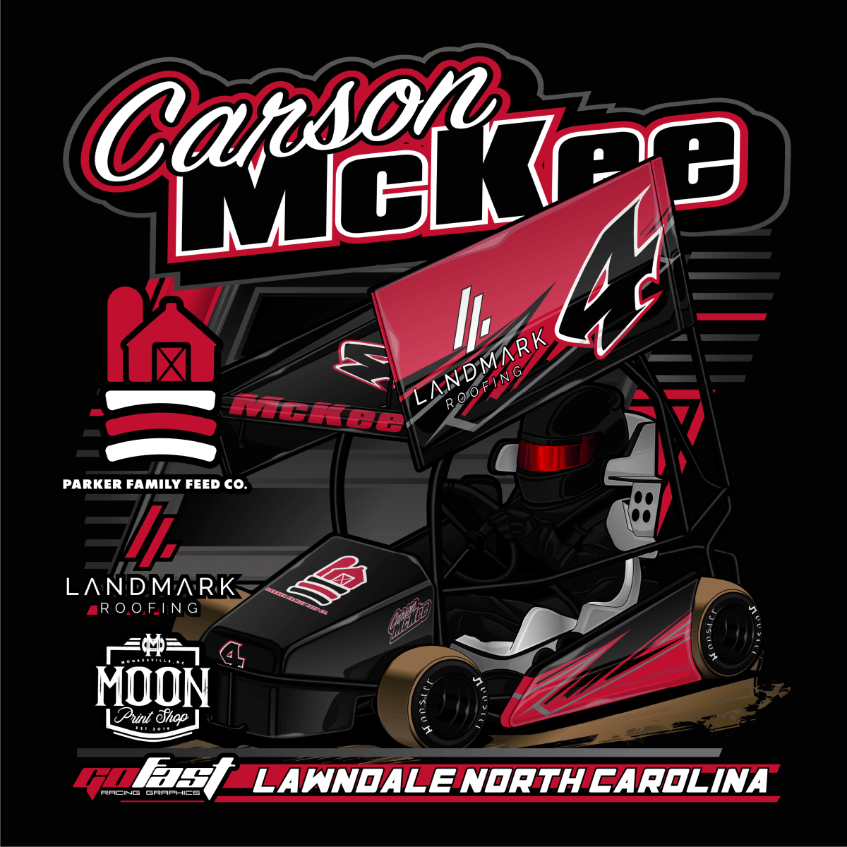 Carson McKee 2023 Kart Long Sleeve Shirt