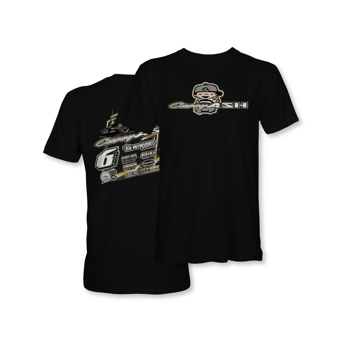 Casey Ash Black 2024 Dirt Modified Shirt