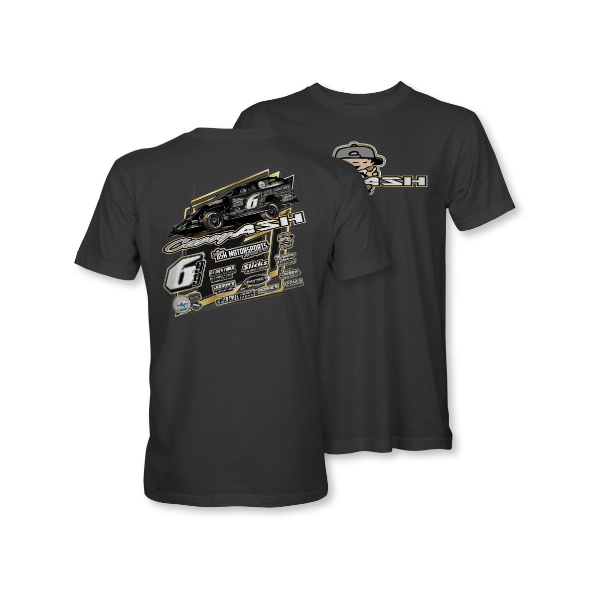 Casey Ash Gunmetal 2024 Dirt Modified Shirt