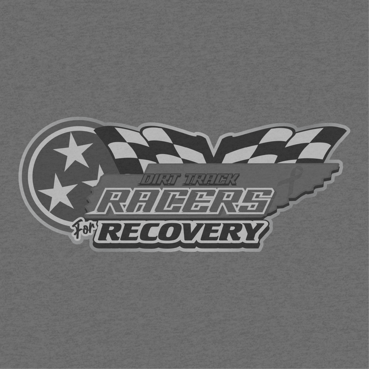 Dirt Track Racers for Recovery Ghosted Jeremiah 29:11 Crewneck