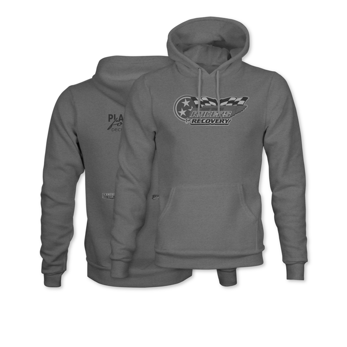 Dirt Track Racers for Recovery Ghosted Jeremiah 29:11 Hoodie