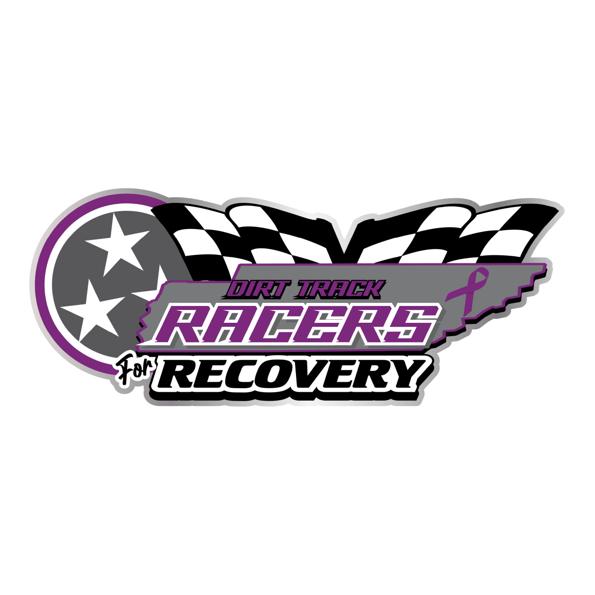 Dirt Track Racers for Recovery White Jeremiah 29:11 T-Shirt