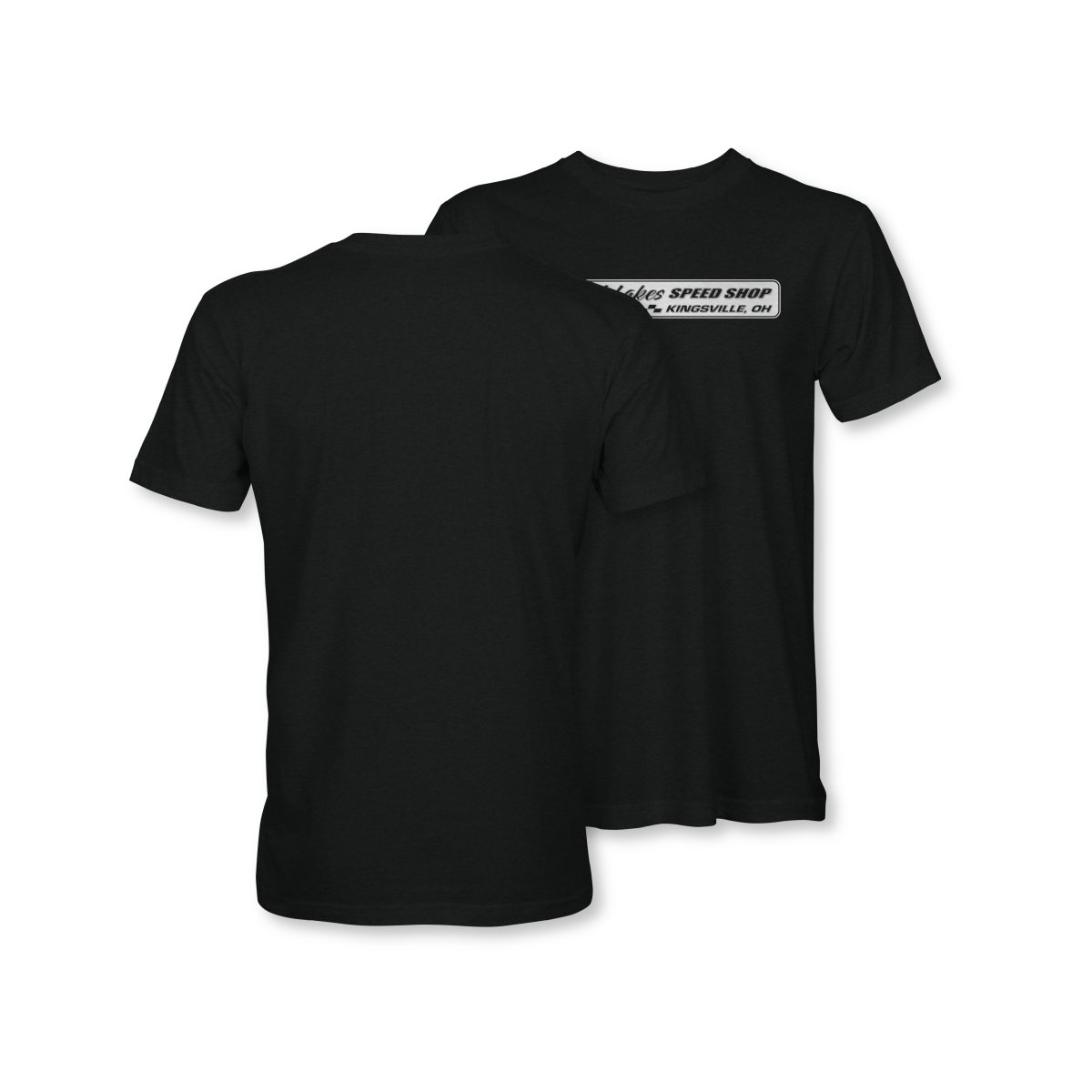 Great Lakes Speed Shop Black Mist Logo Shirt