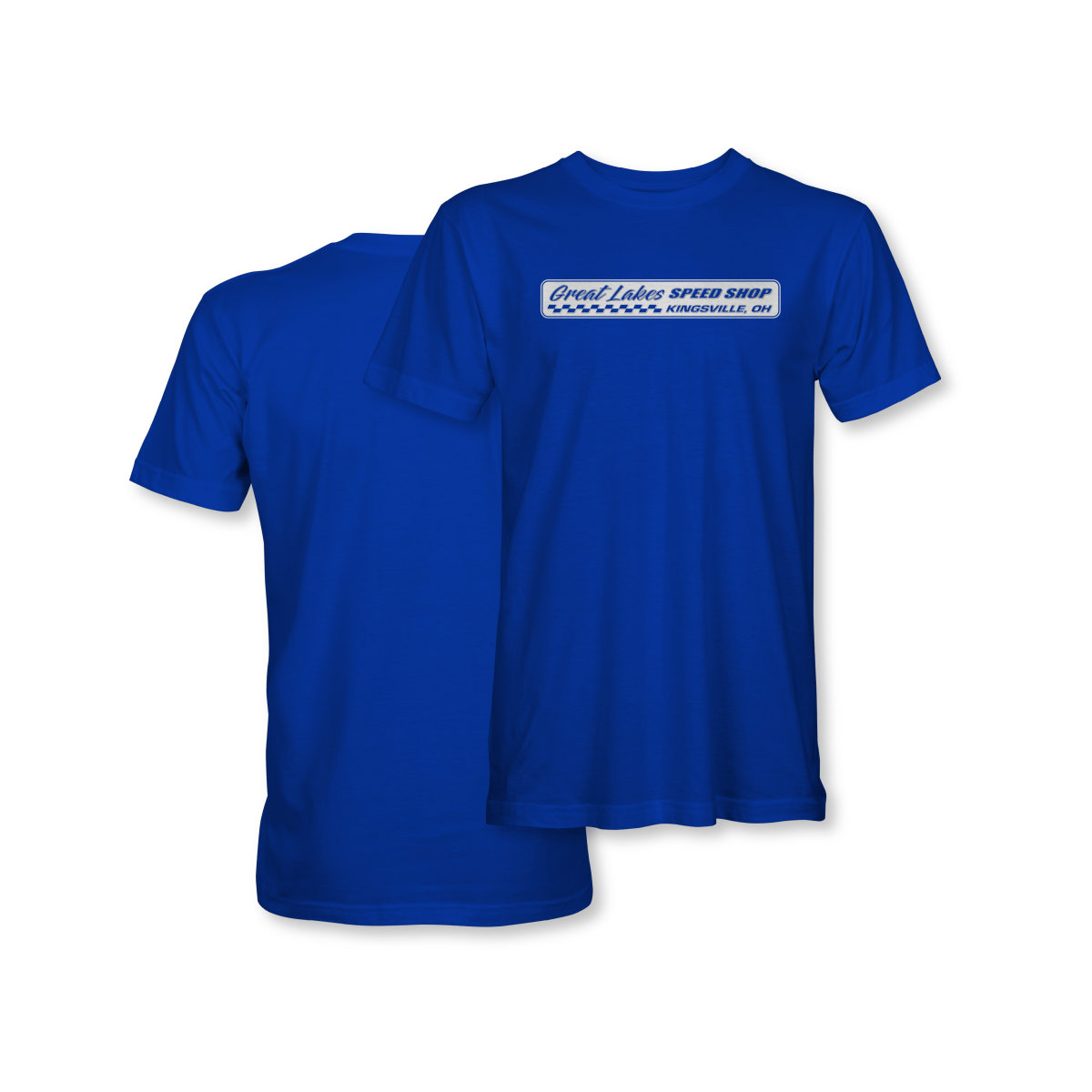 Great Lakes Speed Shop Royal Logo Shirt