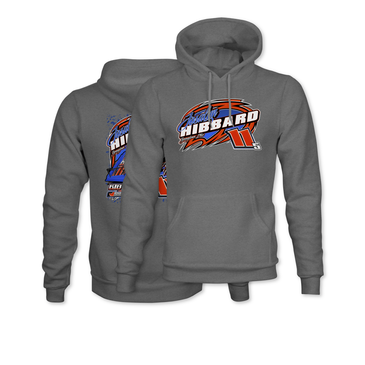 Josalyn Hibbard Gunmetal 2025 Action Hoodie