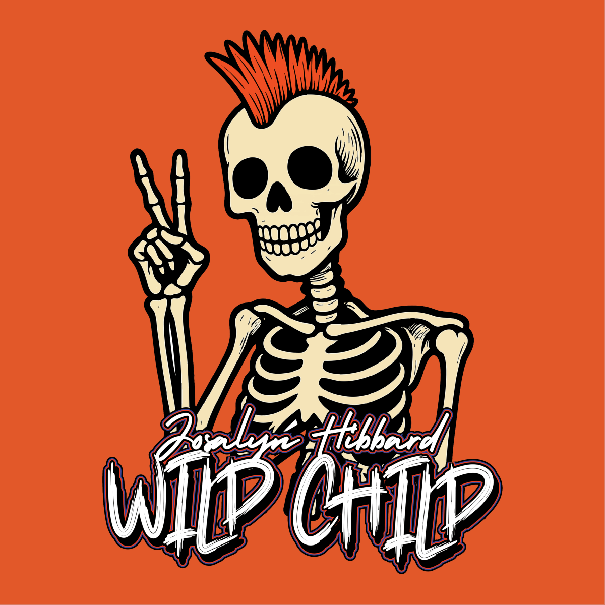 Josalyn Hibbard Orange Wild Child Shirt