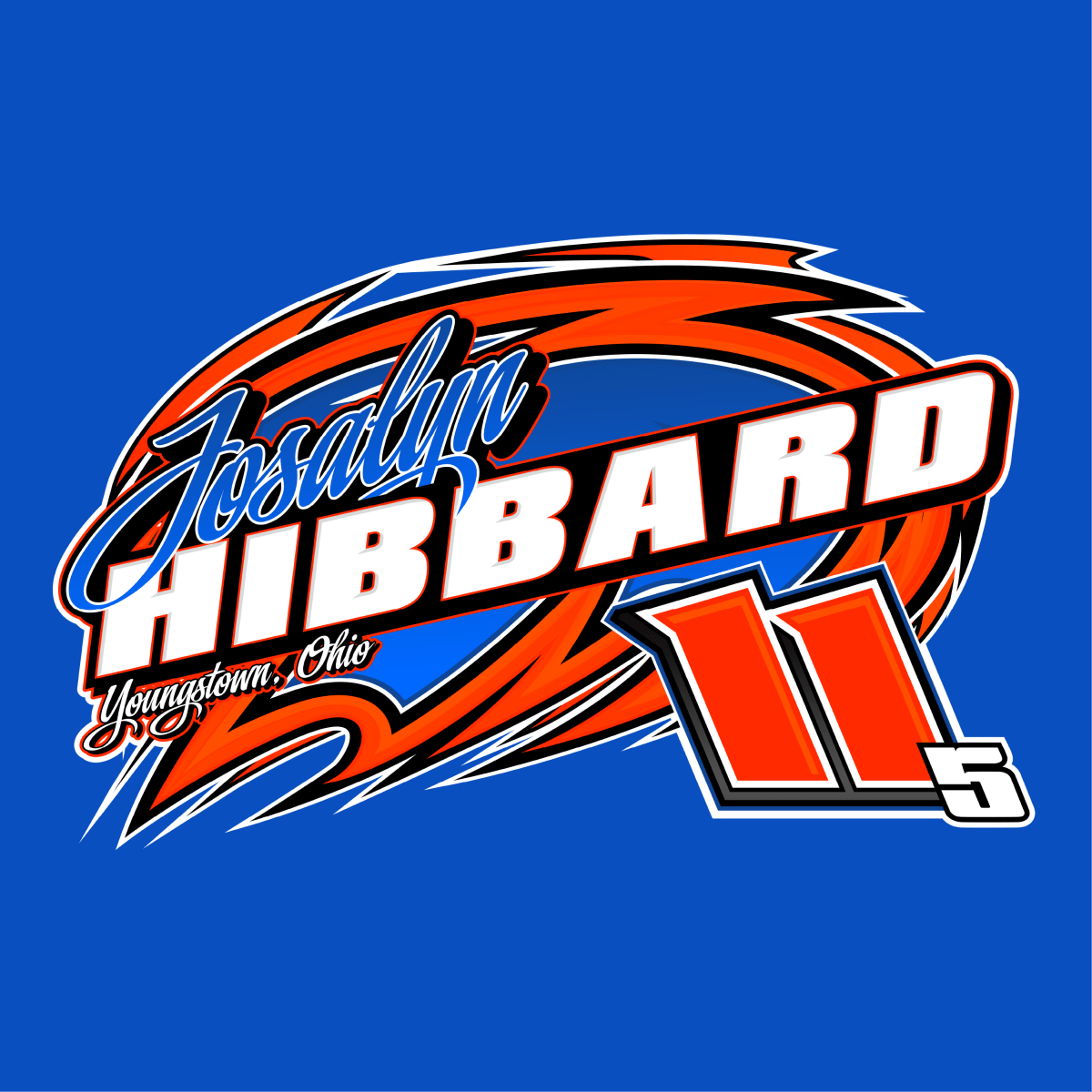 Josalyn Hibbard Royal 2025 Action Shirt