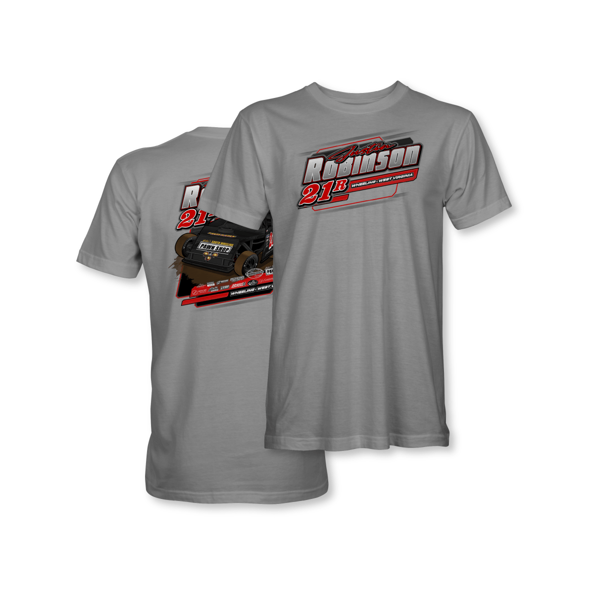 Justin Robinson Cement Grey 2024 Racing Shirt | GoFast Racewear Justin Robinson Cement Grey 2024 Racing Shirt | GoFast Racewear