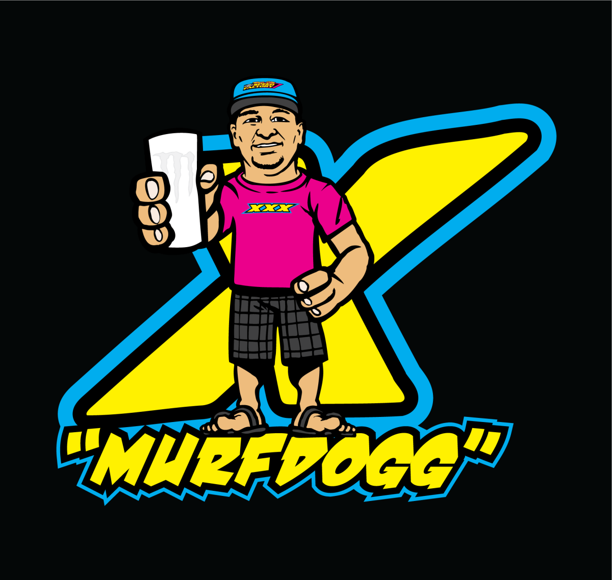 Matt "Murfdogg" Murphy Cartoon Shirt