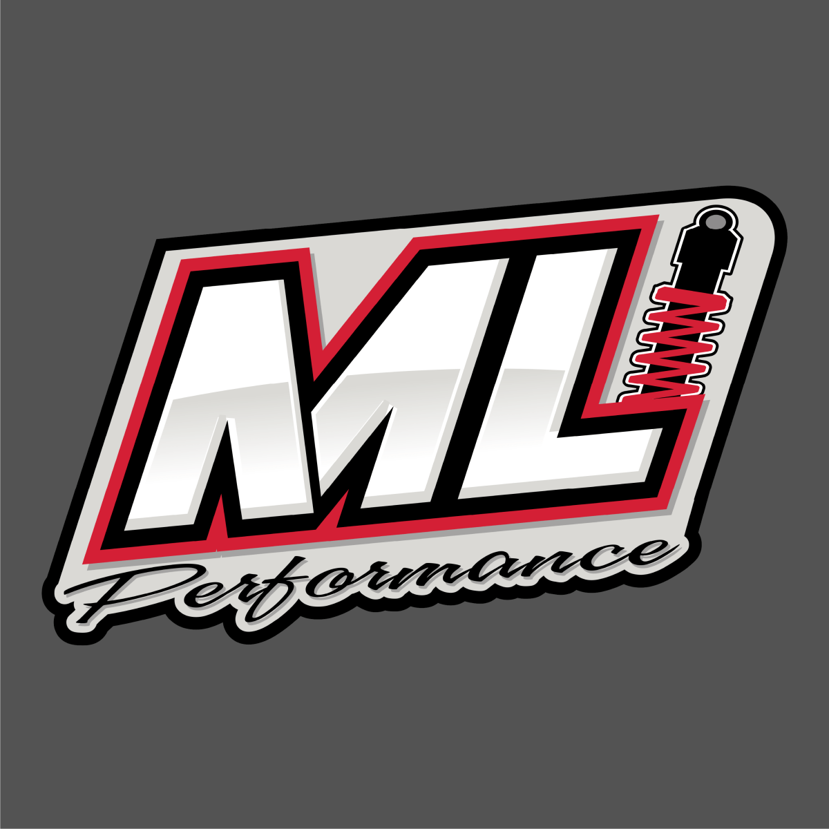 ML Performance Gunmetal Logo Shirt