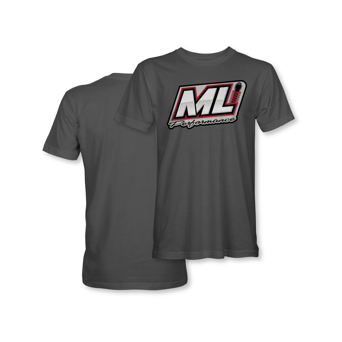 ML Performance Gunmetal Logo Shirt