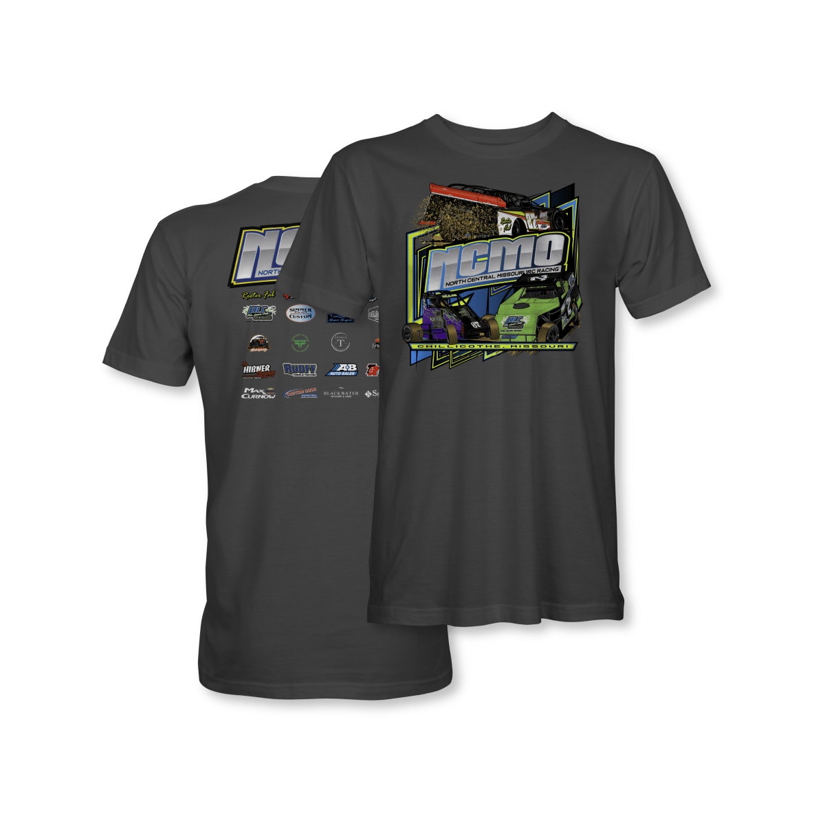 NCMO 1RC Racing Charcoal 2023 Series Shirt