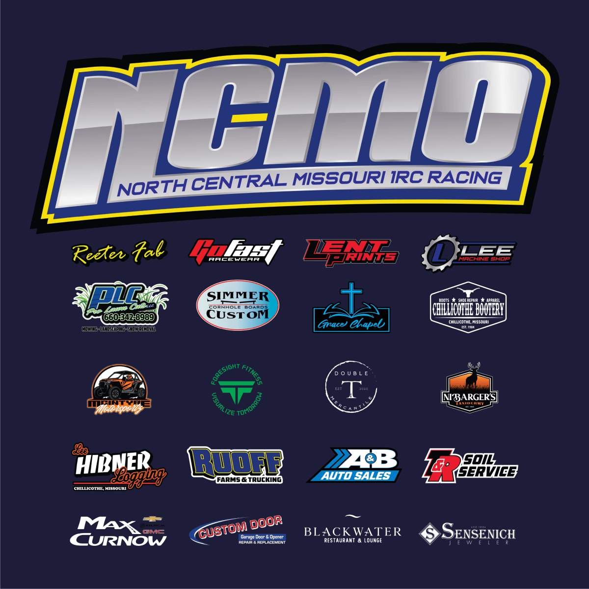 NCMO 1RC Racing Navy 2023 Series Shirt