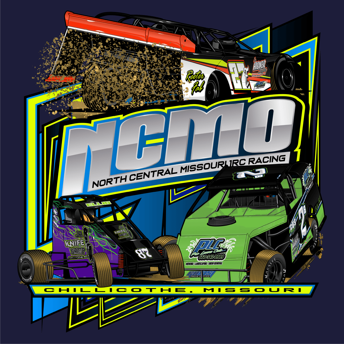 NCMO 1RC Racing Navy 2023 Series Shirt