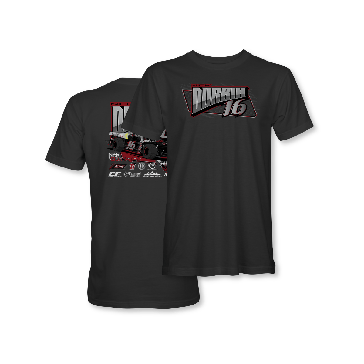 Nick Durbin Gunmetal 2024 Asphalt Modified Shirt