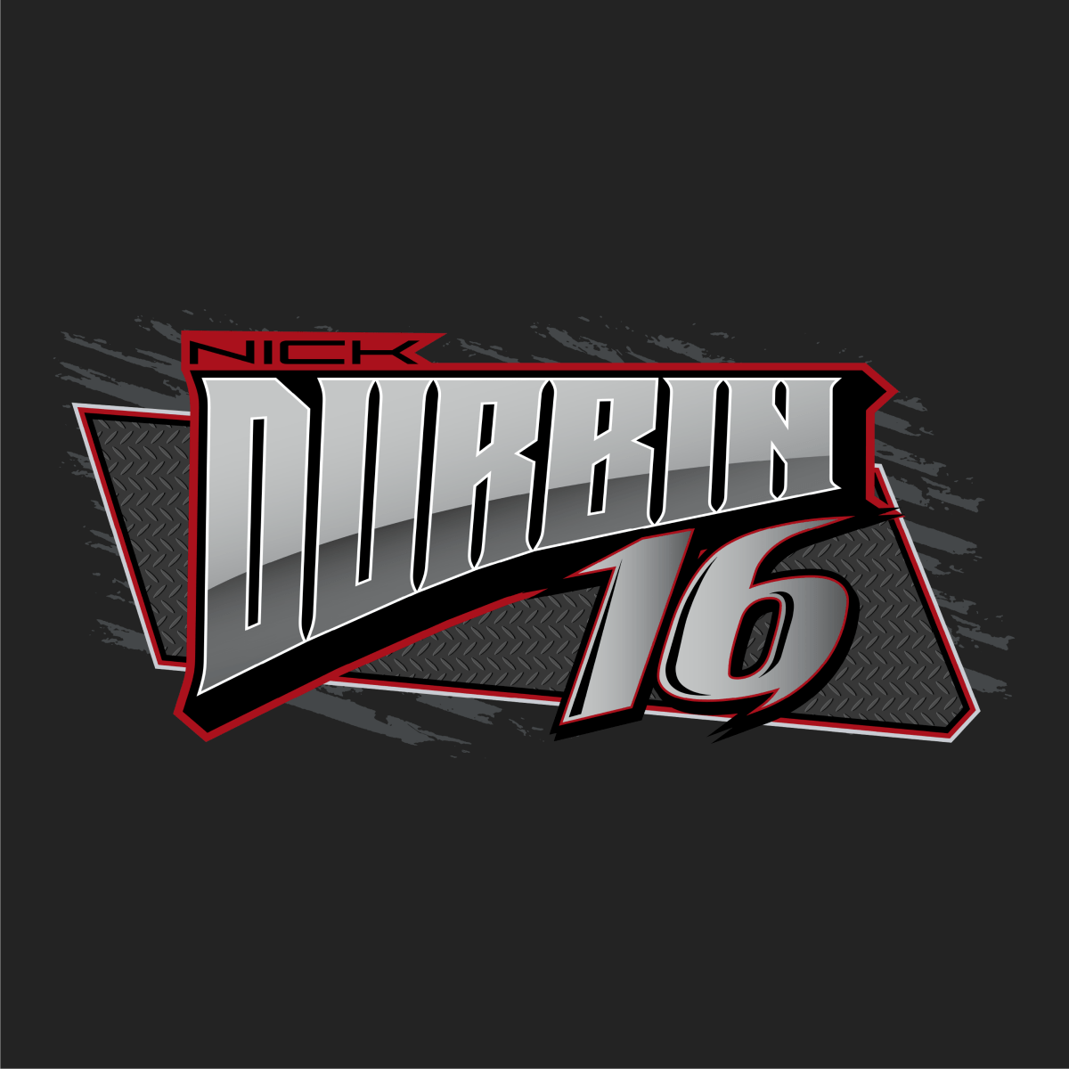 Nick Durbin Gunmetal 2024 Asphalt Modified Shirt