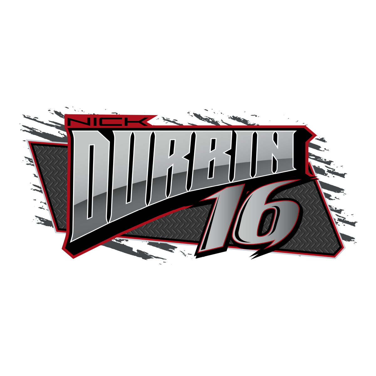 Nick Durbin White 2024 Asphalt Modified Shirt