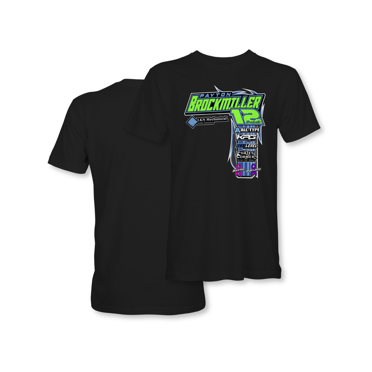 Payton Brockmiller Black 2025 Crew Shirt