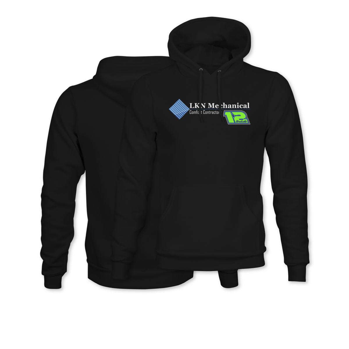 Payton Brockmiller Black LKN Mechanical Hoodie