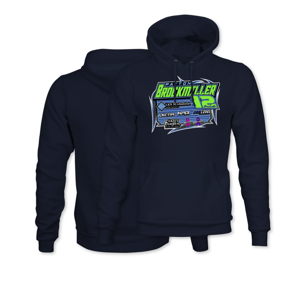 Payton Brockmiller Navy 2025 Crew Hoodie