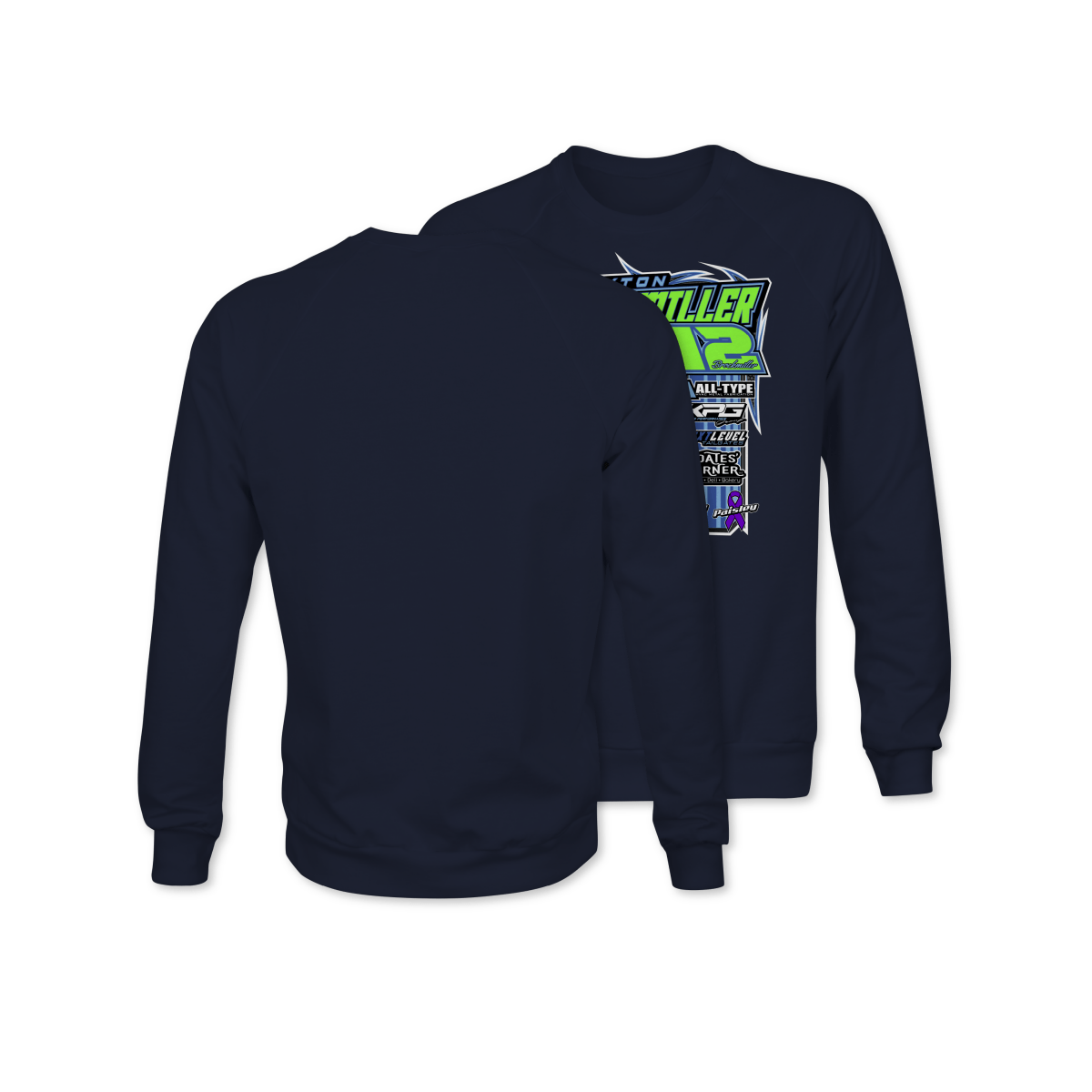 Payton Brockmiller Navy 2025 Crew Style Crewneck