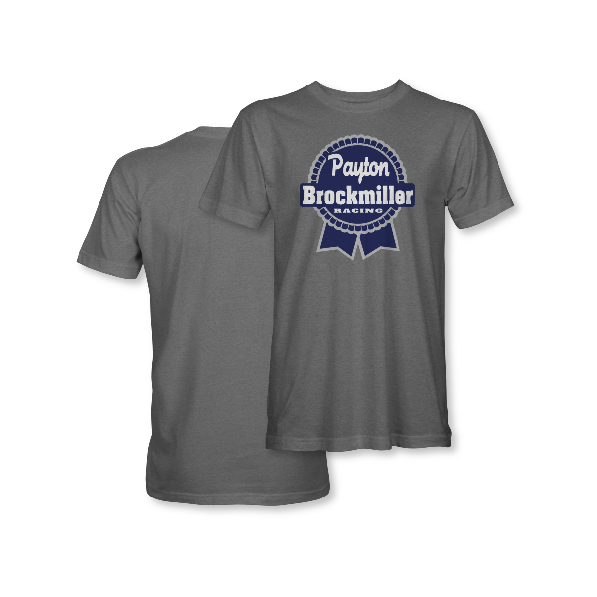 Payton Brockmiller Racing Gunmetal Logo Shirt