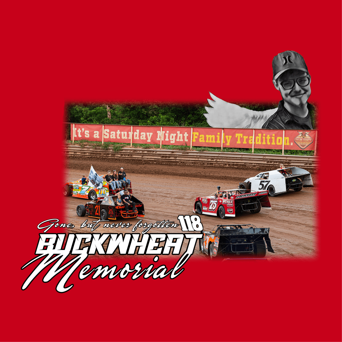 PJ “Buckwheat” Wright Memorial Shirt
