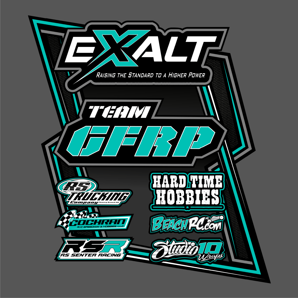 RS Senter Gunmetal 2024 Sponsors Shirt