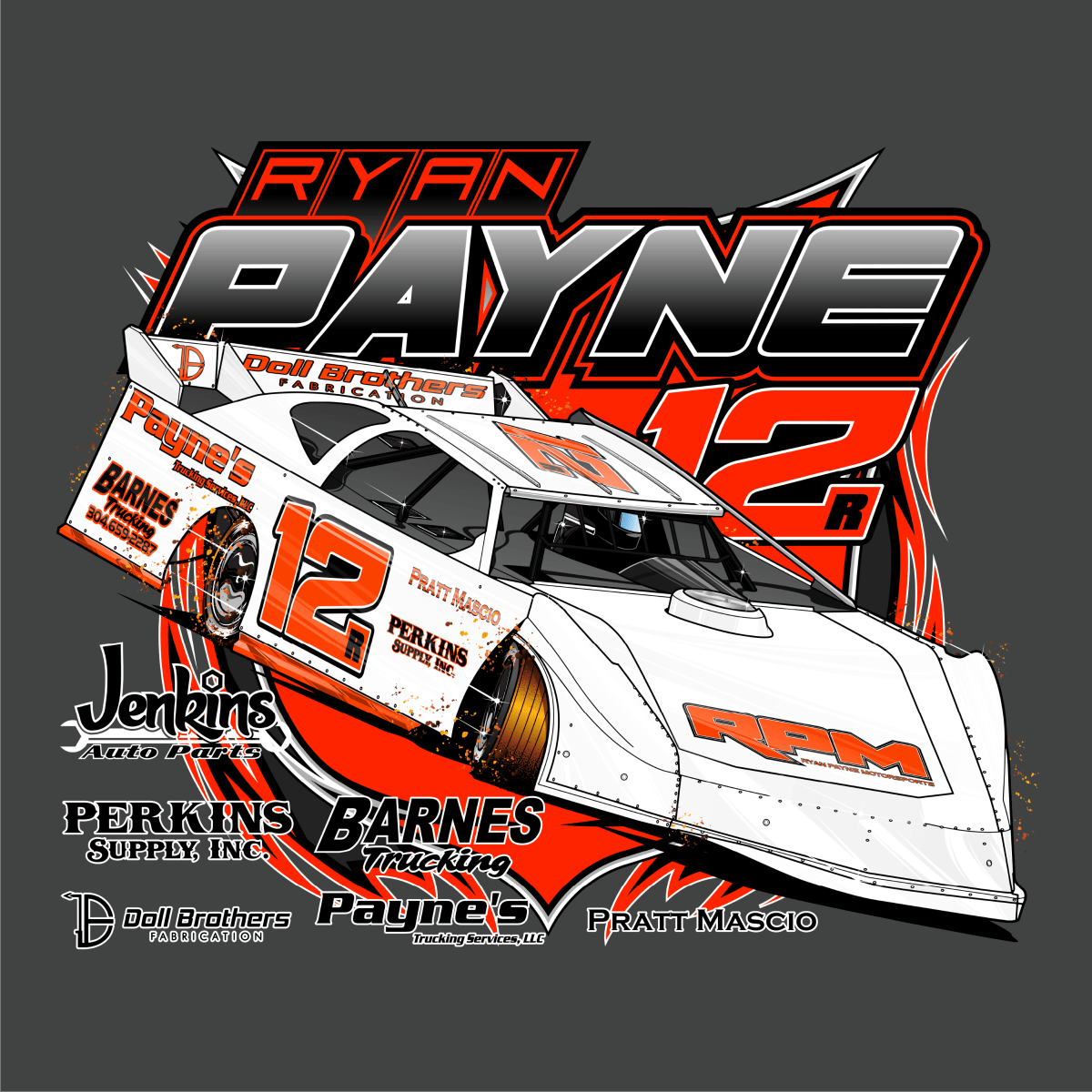 Ryan Payne 2023 Dirt Late Model Shirt