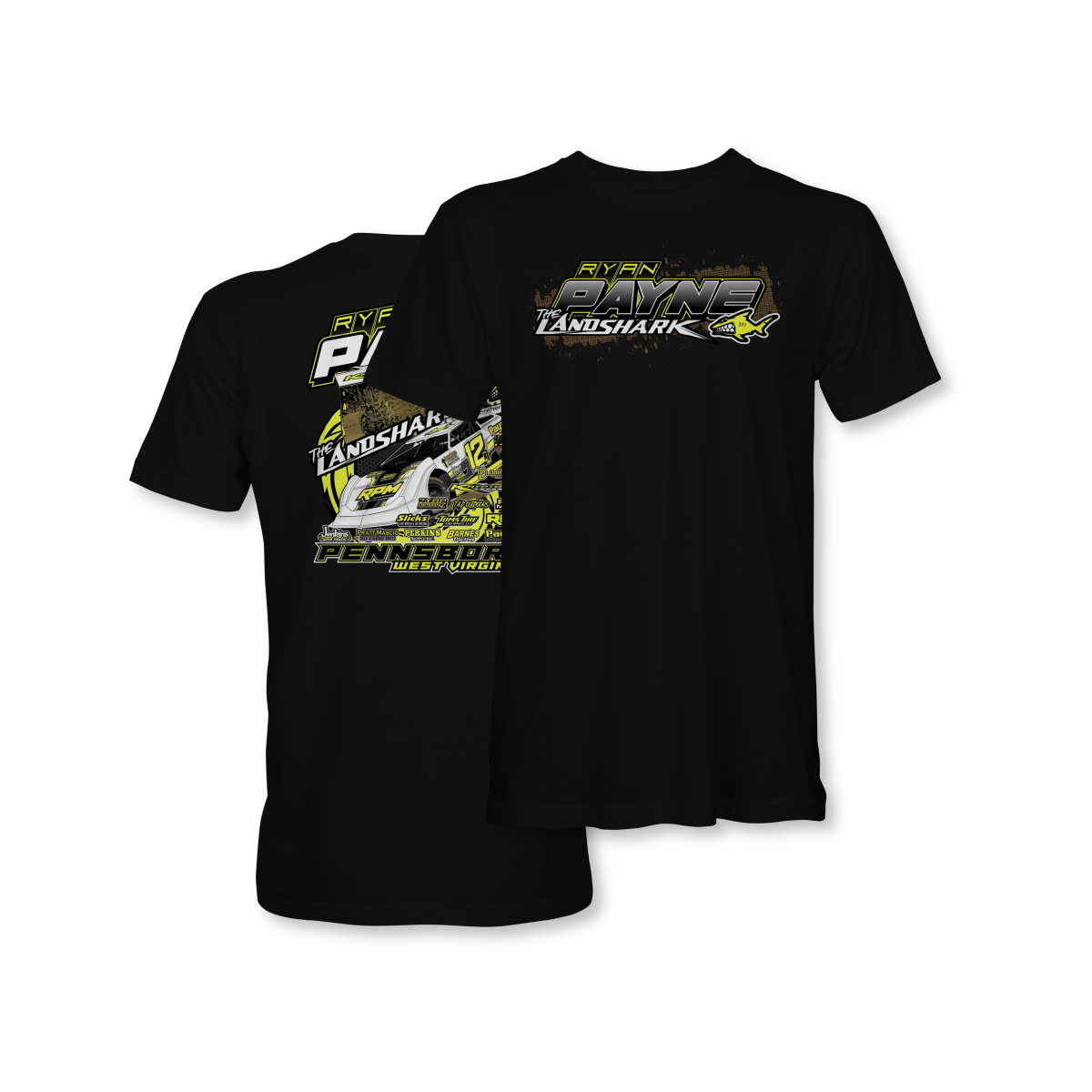 Ryan Payne Black 2024 Dirt Late Model Shirt