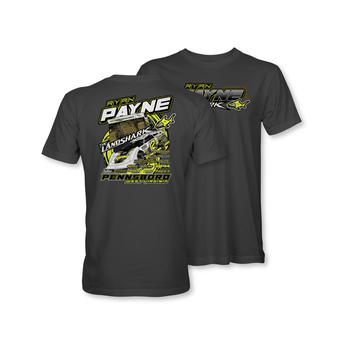 Ryan Payne Gunmetal 2024 Dirt Late Model Shirt