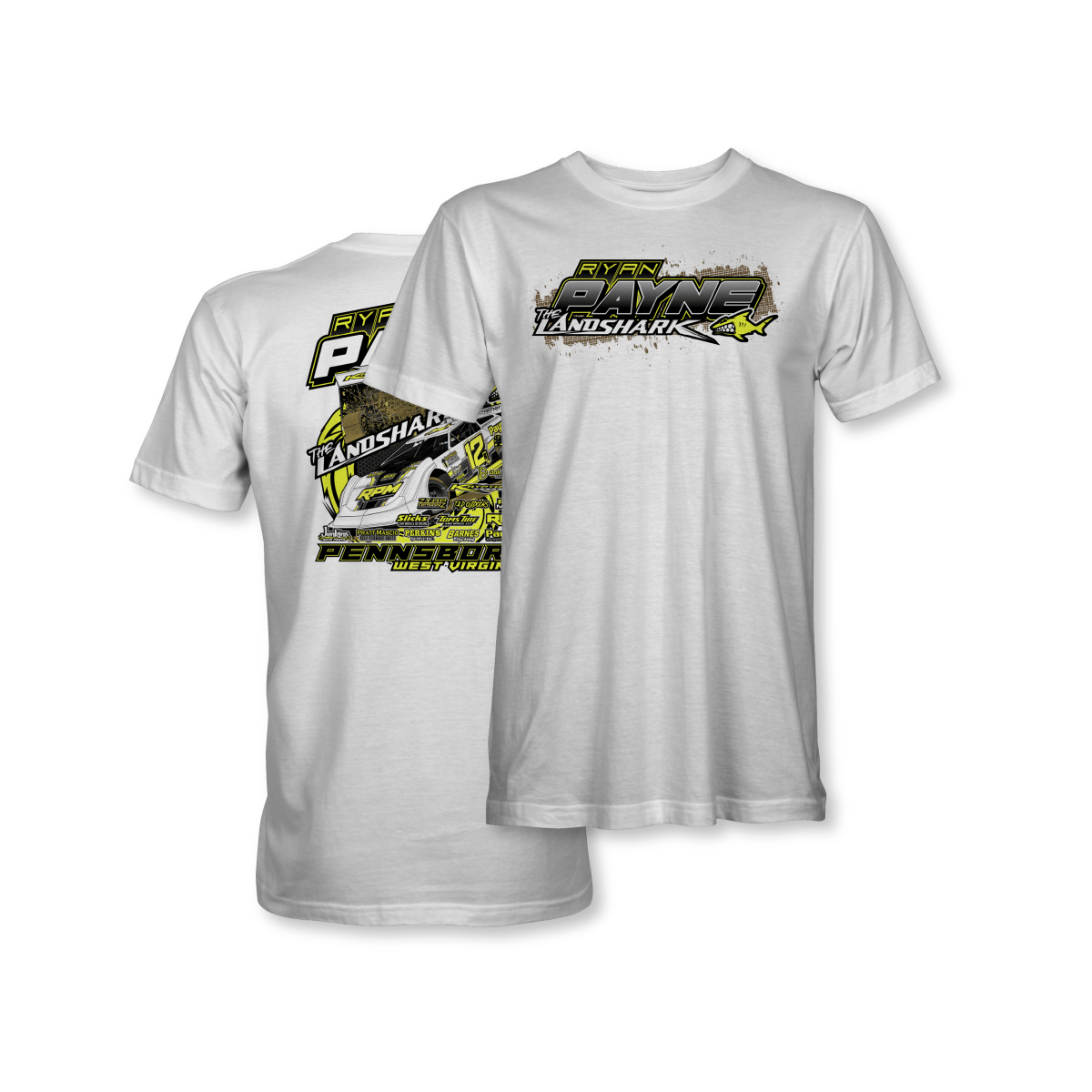 Ryan Payne White 2024 Dirt Late Model Shirt