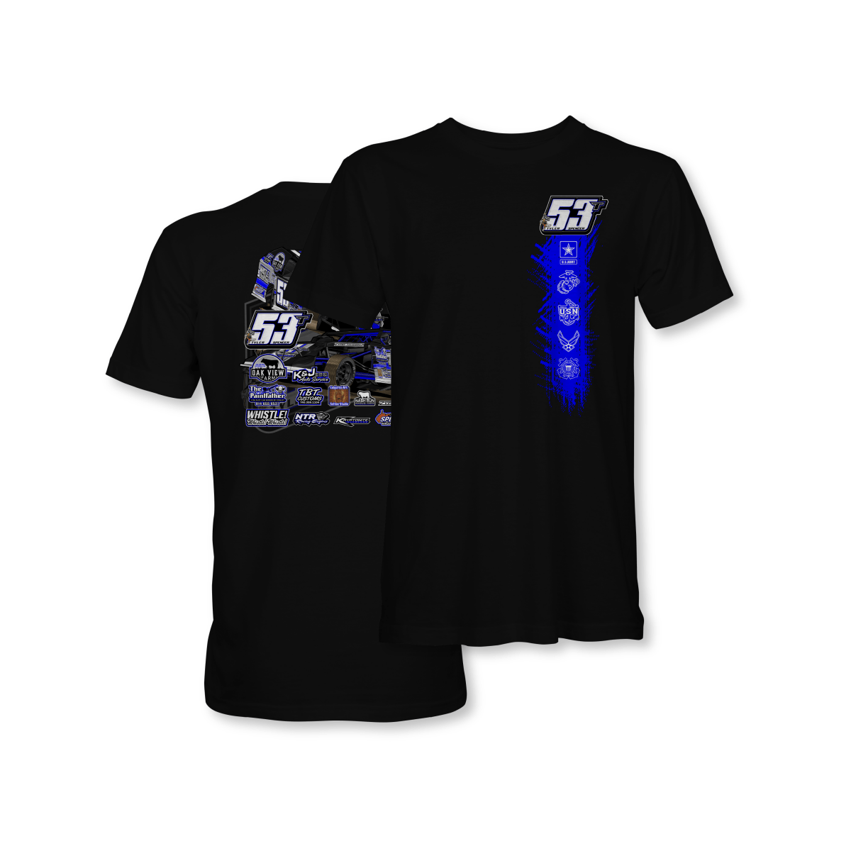 Tyler Spencer Black 2024 Dirt Modified Shirt