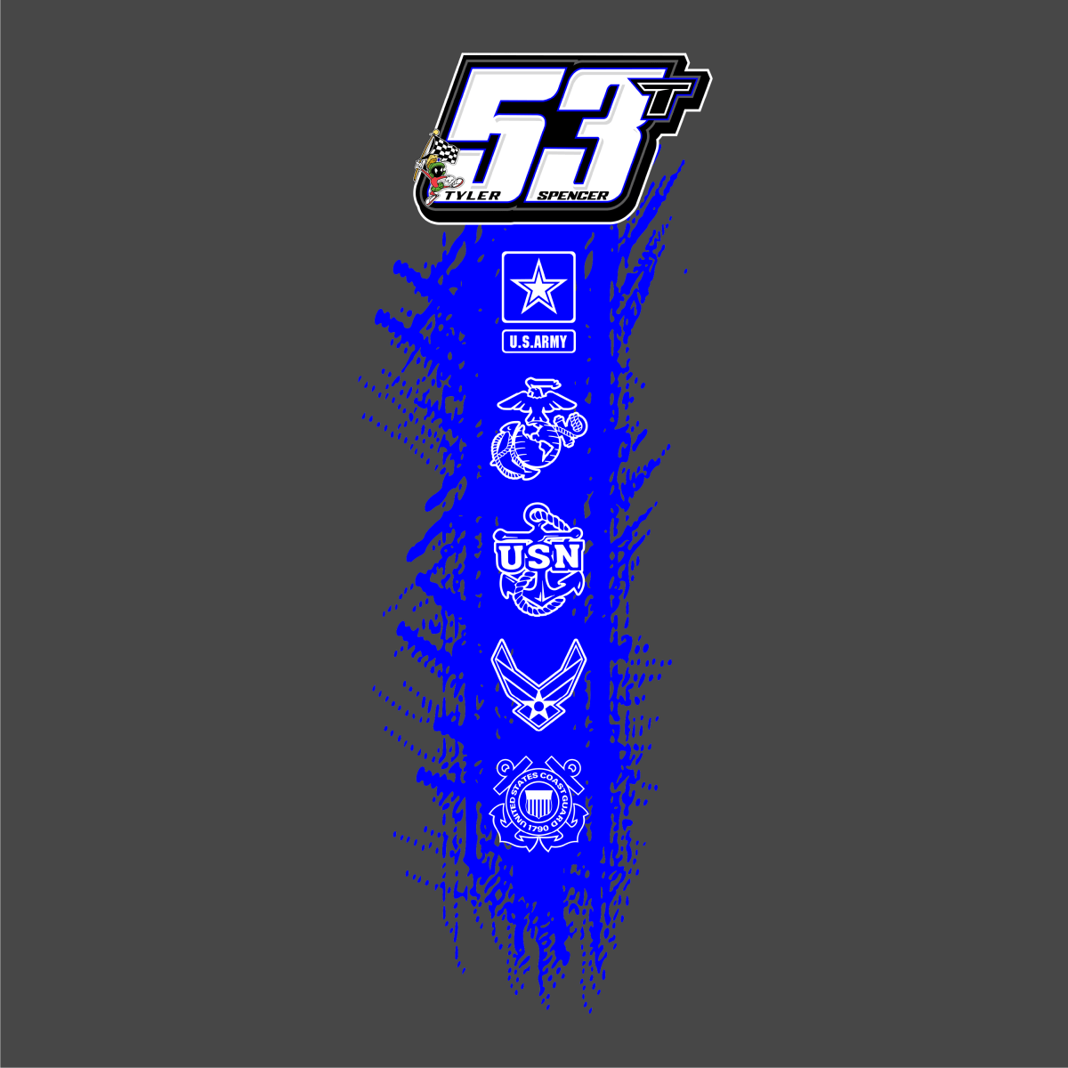 Tyler Spencer Gunmetal 2024 Dirt Modified Shirt