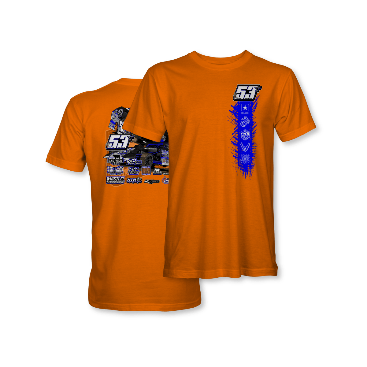 Tyler Spencer Orange 2024 Dirt Modified Shirt