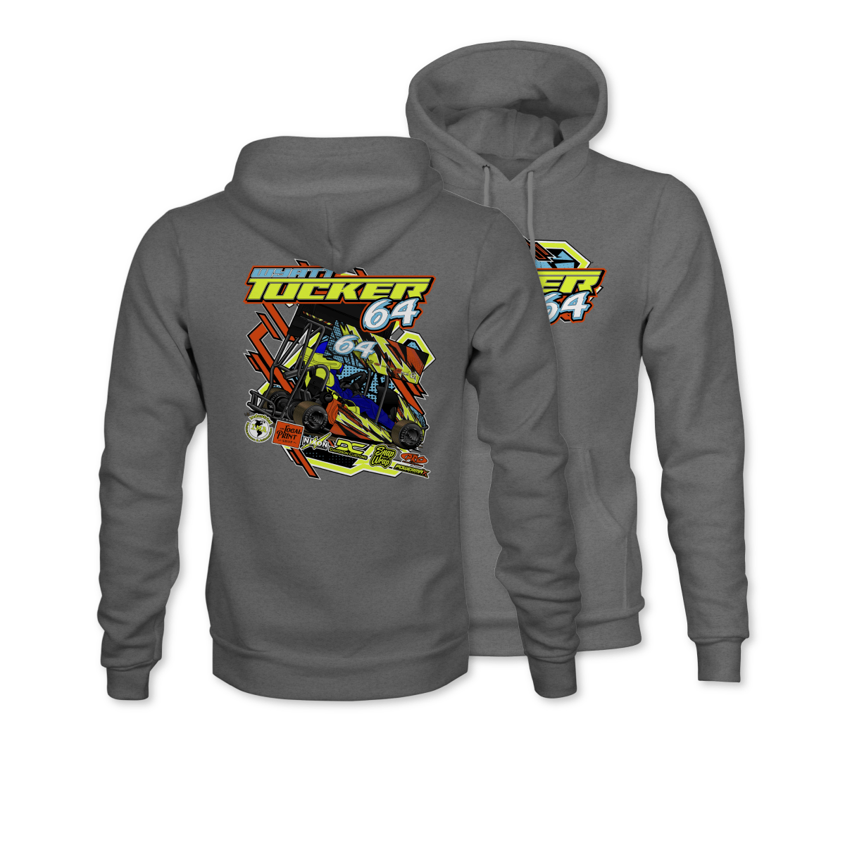 Wyatt Tucker Gunmetal 2025 Action Hoodie